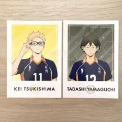 ハイキュー!! 全国遠征ポップアップストア 月島蛍 山口忠 購入特典 ステッカー