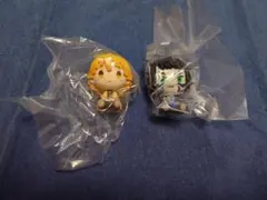 鬼滅の刃 雷の兄弟 一番くじ D賞ちょこのっこフィギュア 我妻善逸 獪岳 セット