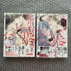 うすいしっぽ『先生を暴きたい』1巻 3巻　初版　帯付き　新品購入未読品