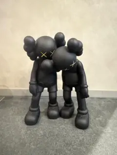 KAWS TIME OFF Vinyl Figure Black フィギュア 黒 - メルカリ