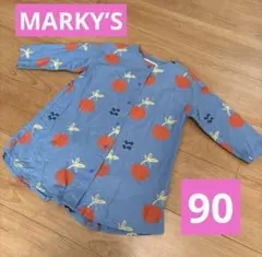 ★MARKEY'S★HOGAN★ノーカラー ワンピース りんご 90のサムネイル