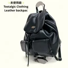 未使用級✨ Tostalgic Clothing Leather backpac