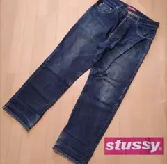 稀少 ! 80s USA製 OLD STUSSY デニム バギー パンツ W34 - メルカリ