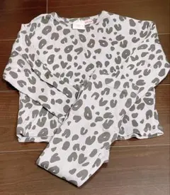 ZARA グレーヒョウ柄 Tシャツレギンスセット 18-24ヶ月 90