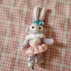 ディズニーシー☆‪ステラルー ぬいぐるみマスコットチャーム★スケート✩