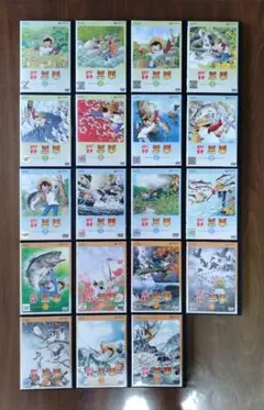 釣りキチ三平　DVD全巻セット　全19巻 釣りキチ三平 DVD 全19巻 全巻セット 野沢雅子 宮内幸平 - メルカリ