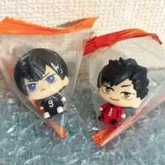 ハイキュー!!　プチッとすわりマス　影山飛雄　黒尾鉄朗　新品未使用　プライズ