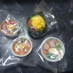 미니어처 라면 4종 세트