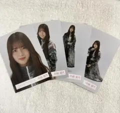 櫻坂46 生写真　4種コンプ　4thYEAR アニバ　オープニング衣装　中嶋優月