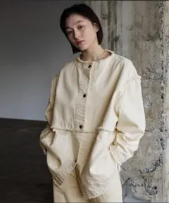 【未使用】select moca 2wayデニムジャケット