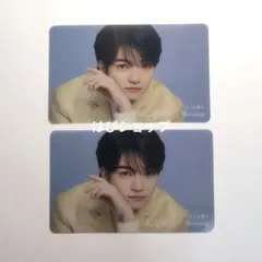 西畑大吾 なにわ男子 Make up day 通常盤 特典 クリアソロカード2枚