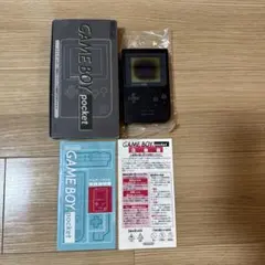 GAME BOY pocket 本体 ゲームボーイポケット本体　 ブラック