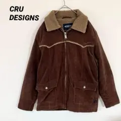 クルーデザインズ　裏ボア　コーデュロイ　ジャケット ブラウン　レア　90S