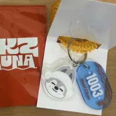 JYPポップアップ スキズサウナ ランダムキーリング バンチャン ウルフチャン