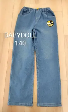 BABYDOLL　ミッキー　デニムパンツ　長ズボン　ベビードール　男の子　女の子のサムネイル