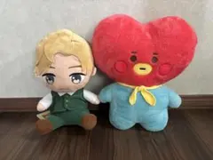 TATA ぬいぐるみ ハート型 V タイニータン