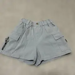 グレー ハーフパンツ　水色　150センチ