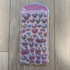 ハローキティ　コットンパフィ　シール