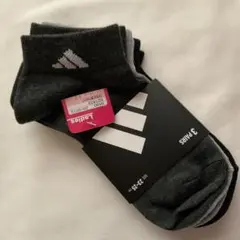 ★新品　adidas レディース ソックス 3足セット 23-25cm★のサムネイル