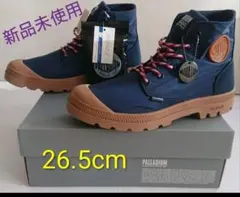 《新品未使用》PALLADIUM ネイビー スニーカー 26.5cmのサムネイル