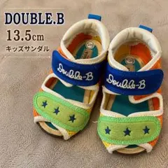 DOUBLE.B ダブルビー サンダル 13.5cm カラフル メッシュのサムネイル