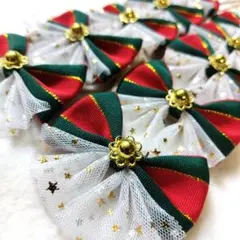 トリミングチョーカー　クリスマス 1062