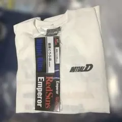 しまむら×イニシャルDコラボ Tシャツ Lサイズ 白 シールあり