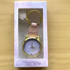 すみっコぐらし うさぎのふしぎなおまじない チャーム付きミニ時計  しろくま