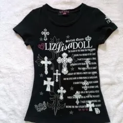 LIZ LISA doll リズリサドール 平成 y2k プリントTシャツ　半袖のサムネイル