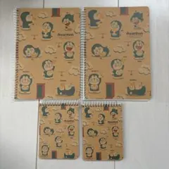 ドラえもん　メモ帳　ノートセット　4冊