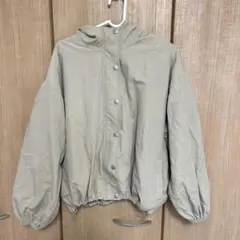 最終値下げ　ベージュ フード付きジャケット