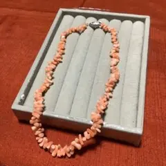 ビンテージサンゴ ネックレス (ピンク )