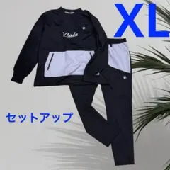 【新品】V12 ゴルフ　スニードジャック　ロングパンツ　セットアップ　メンズXL 新品】V12 ゴルフ スニードジャック＆ロングパンツ ネイビー メンズL