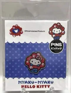 ハローキティ ミャクミャク ピンバッジ