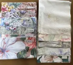 花柄　和柄　プリント生地セット10枚 リメイク、ハンドメイド、パッチワークなどに