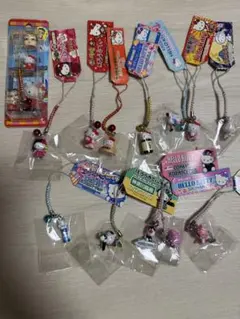 【レア】 ご当地キティ 根付 ストラップ　13個セット 神奈川限定