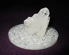 水晶クラスター＋水晶さざれ石 クリスタル パワーストーン 浄化 ハンドメイド素材