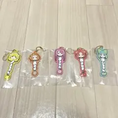 ラバーチャーム　FRUITS ZIPPER 5点セット