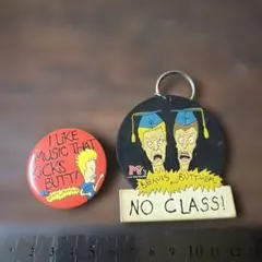 BEAVIS AND BUTT-HEAD キーホルダー 4種セット MTV - メルカリ