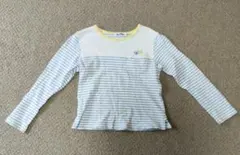 familiar　ファミリア　ボーダー　ストライプ　長袖カットソー　120cm