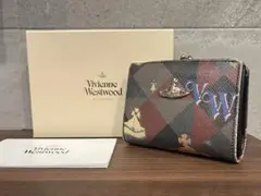 希少デザイン★ほぼ未使用★Vivienne Westwood 二つ折り財布
