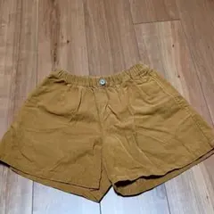 UNIQLO　KIDS　キュロット　マスタード　ｌサイズ