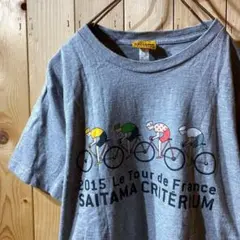 ss4539 ツールドフランス Tシャツ さいたまクリテリウム グレー M
