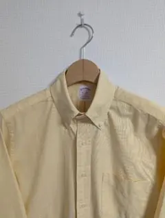 美品　USA製　ブルックスブラザーズ　シャツ　イエロー　オックスフォード　BD