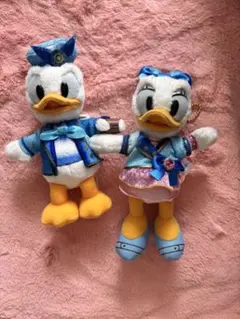 東京ディズニーリゾート ドナルド デイジーダック ぬいぐるみバッジ
