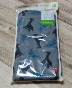 【新品】ユニクロ レギンス 10分丈 リラックスフィット（100cm）