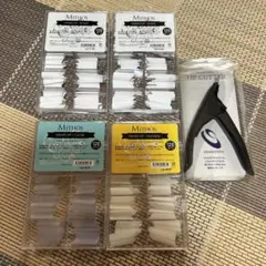 MITHOS SMART-TIP クリア・ホワイト・ナチュラル とチップカッター