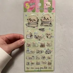 ちいかわ　5サイズステッカー　韓国限定　ラッコシール　ステッカー