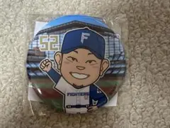 ファイターズ　ガチャ　池田隆英　缶バッジ