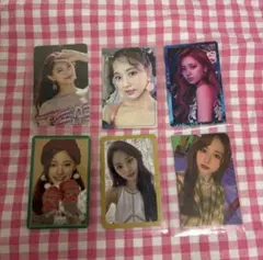 TWICE ツウィ トレカ 6枚セット
